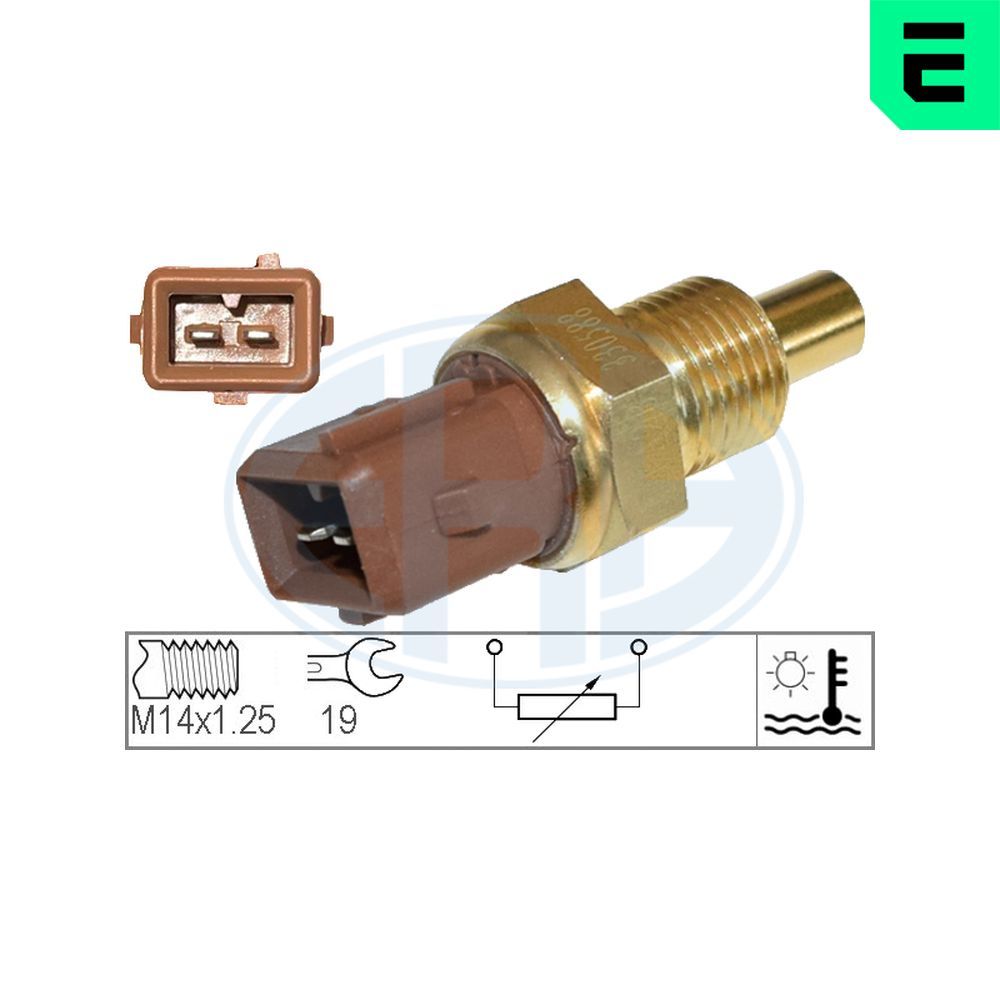 Датчик, температура охлаждающей жидкости