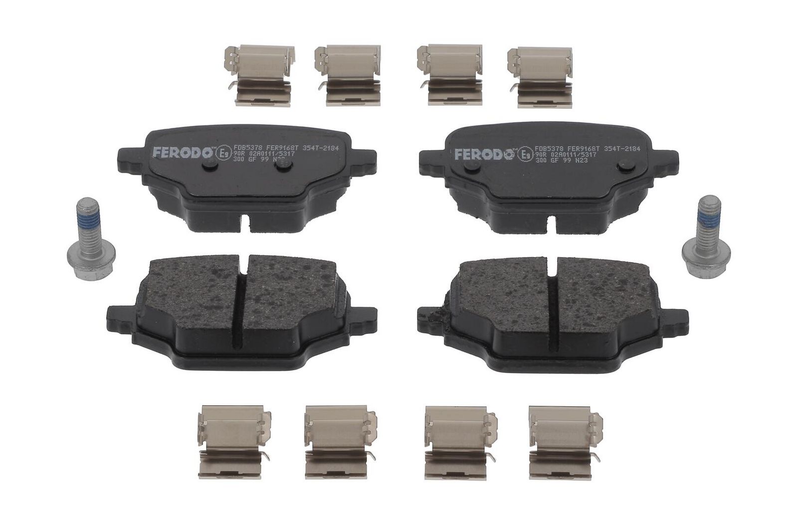 set placute frana,frana disc FERODO FDB5378