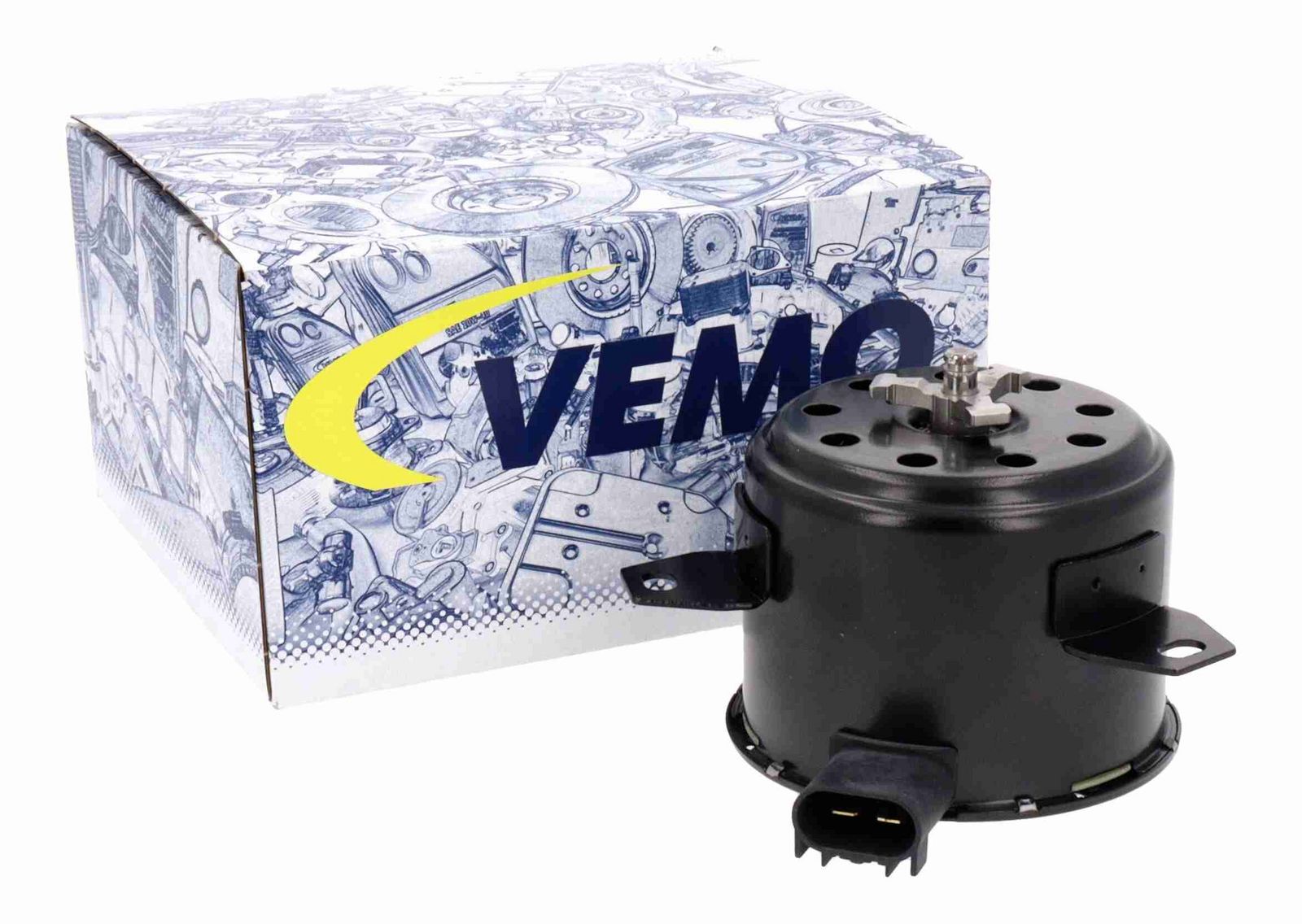 Moteur électrique, ventilateur pour radiateurs