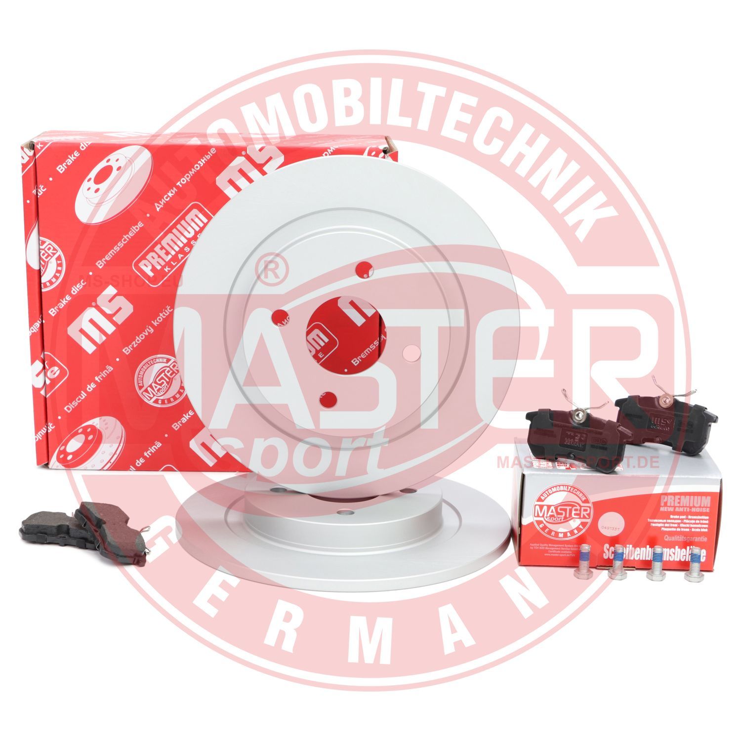 E-shop Sada bŕzd, Kotúčová brzda MASTER-SPORT GERMANY 201103130