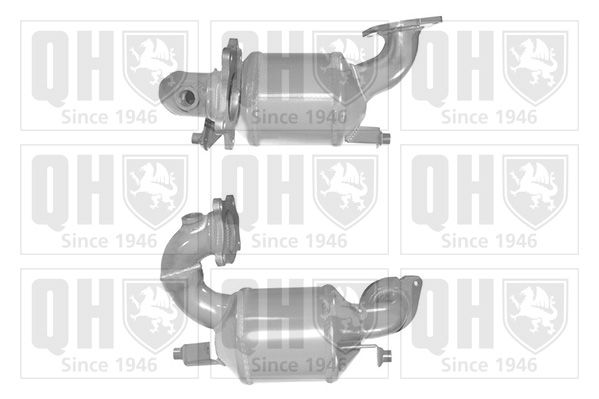 Katalizator QUINTON HAZELL QCAT80481H