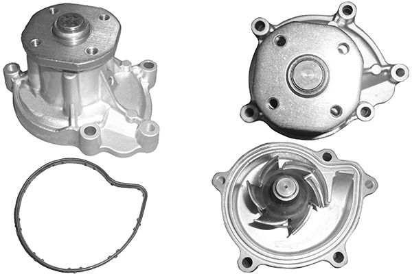Pompe à eau, refroidissement du moteur