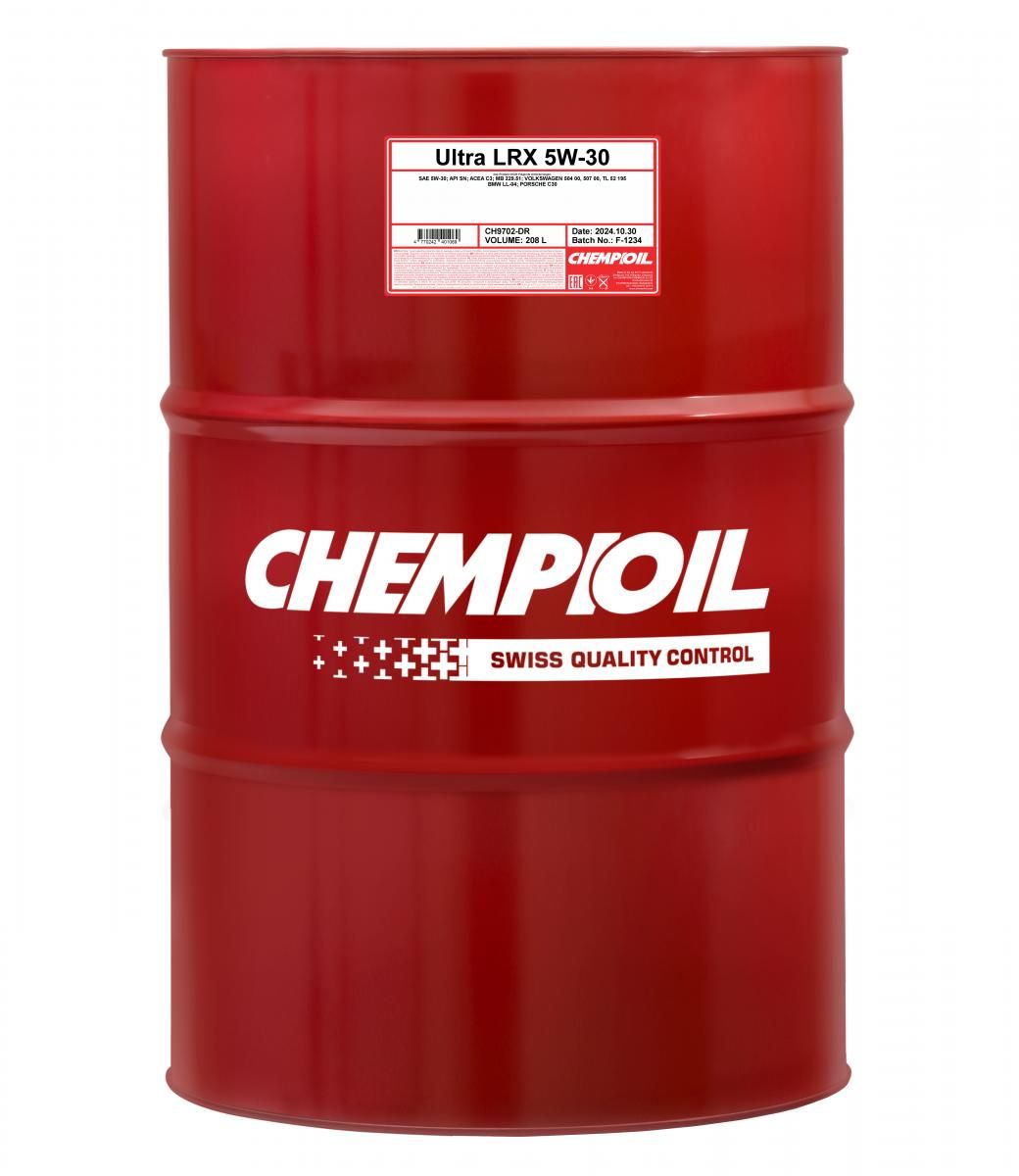 Motorový olej CHEMPIOIL Ultra LRX 5W-30, 208L