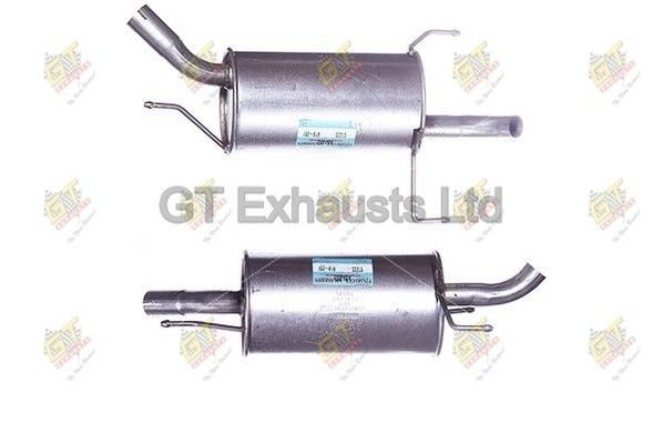 GT Exhausts - Rear Silencer