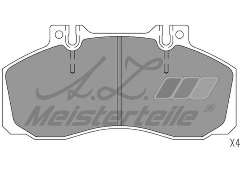 V30-8140 KIT DE PLAQUETTES DE FREIN