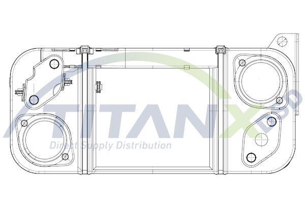 Radiator, retarder TITANX OX149009