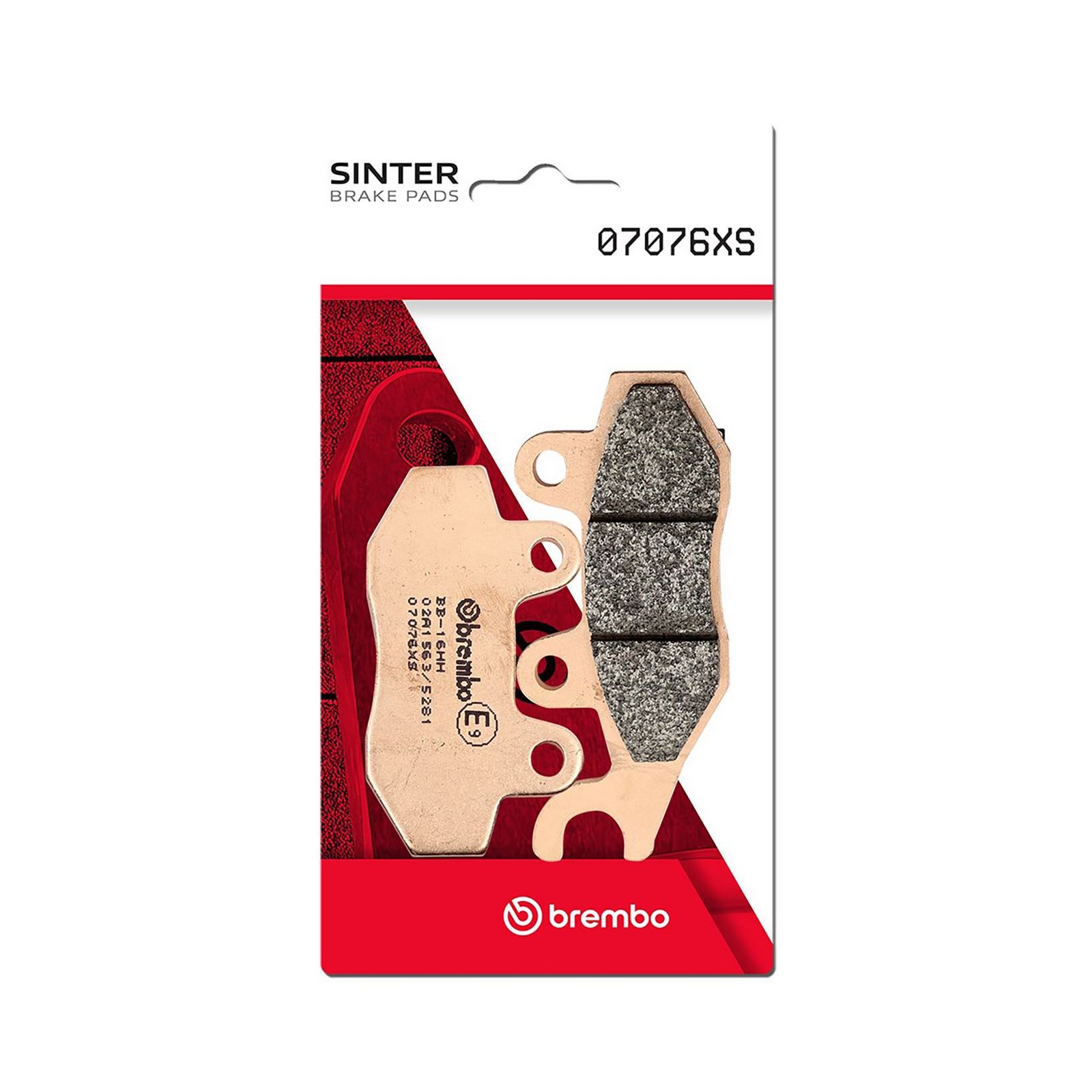 set placute frana,frana disc BREMBO PRIME - Sinter - XS 07076XS