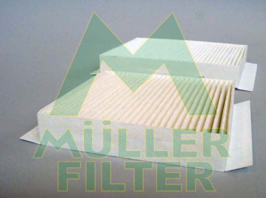Filtr, wentylacja przestrzeni pasażerskiej MULLER FILTER FC188X2