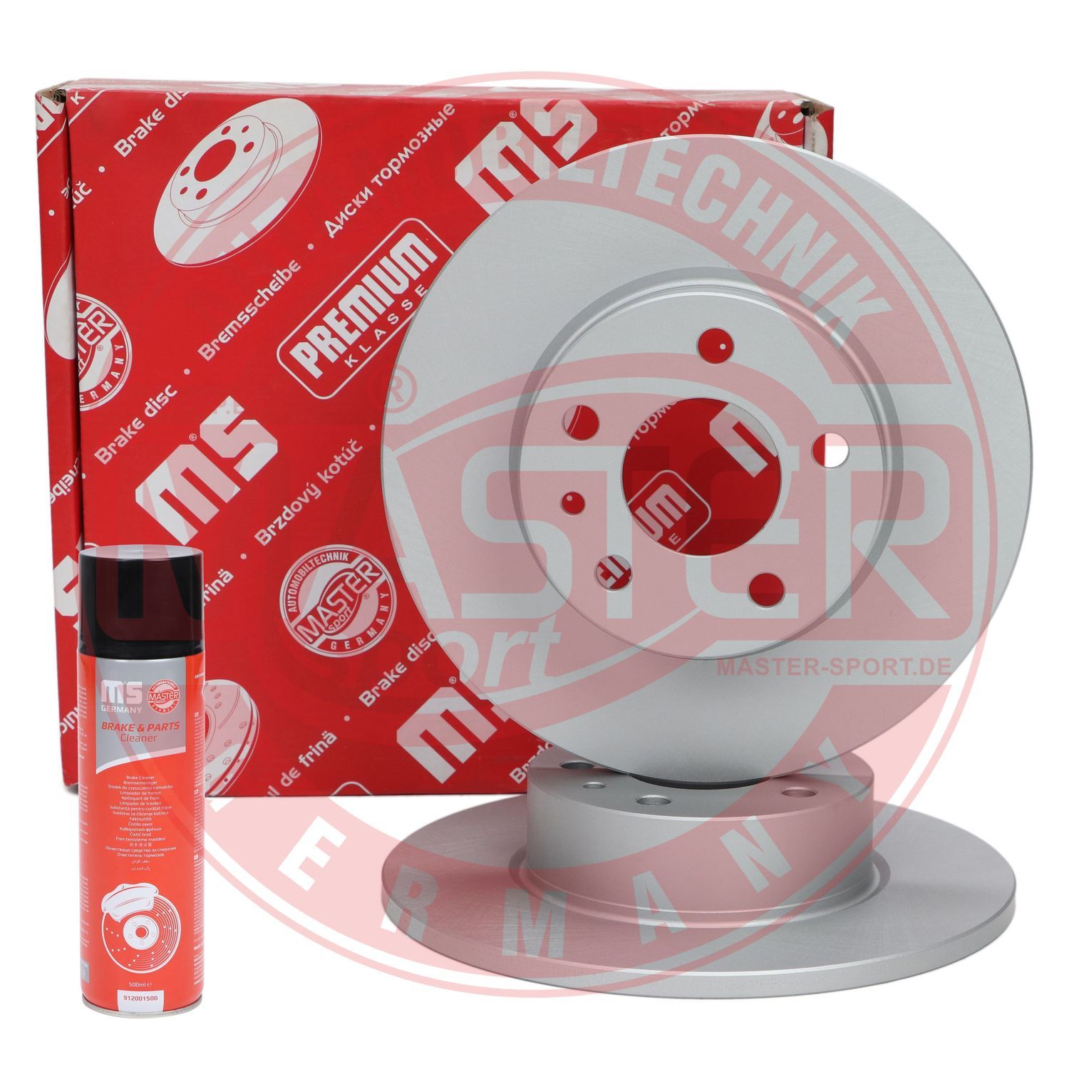 Tarcza hamulcowa MASTER-SPORT GERMANY 24011002091PR-SET-MSP