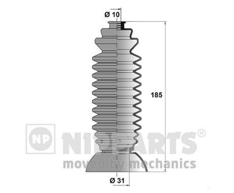 Zestaw osłon, układ kierowniczy NIPPARTS J2847005
