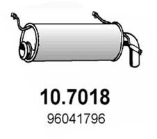 Tłumik końcowy ASSO 10.7018