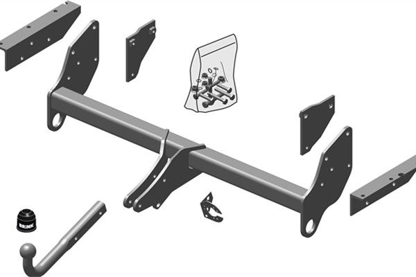 Zestaw zaczepu przyczepy BRINK 470300