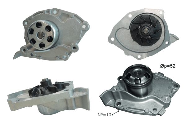 Pompe à eau, refroidissement du moteur