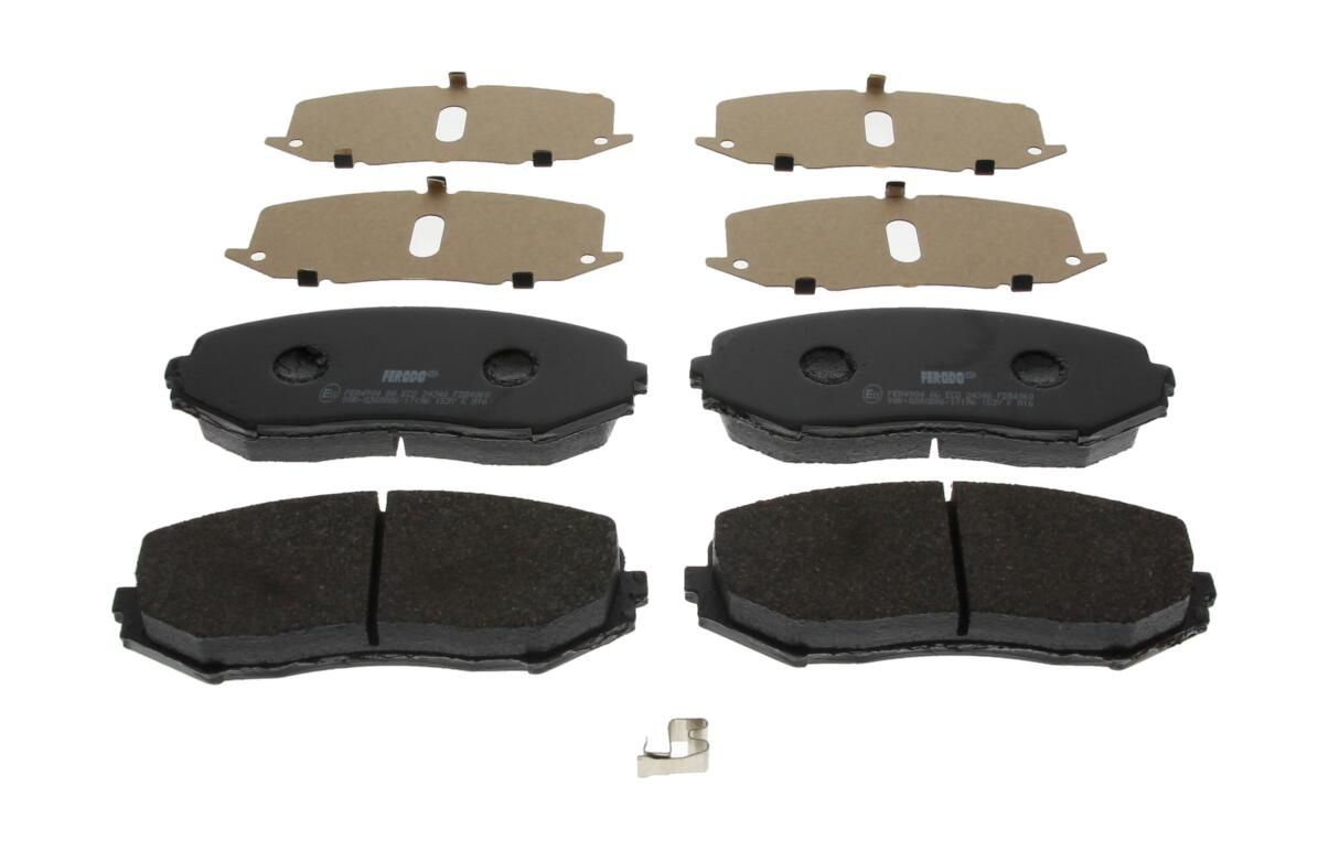 set placute frana,frana disc FERODO PREMIER ECO FRICTION FDB4060