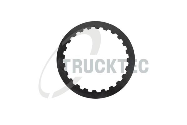 Lamelă Fricțiune, ambreiaj lamelar (cutie viteze autom.) TRUCKTEC AUTOMOTIVE 02.25.050