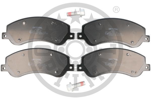 Zestaw klocków hamulcowych, hamulce tarczowe OPTIMAL BP-12446