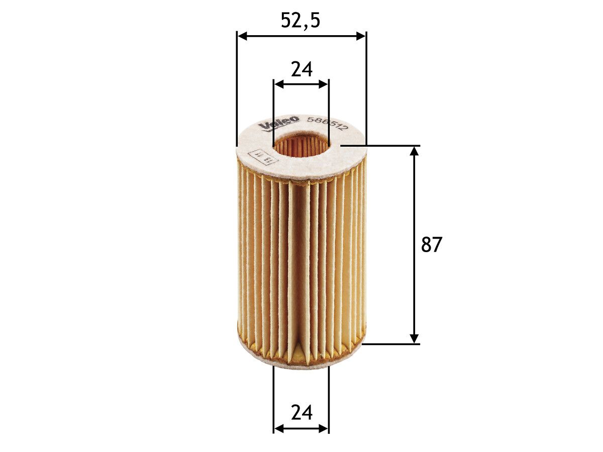 Filtru ulei VALEO 586512