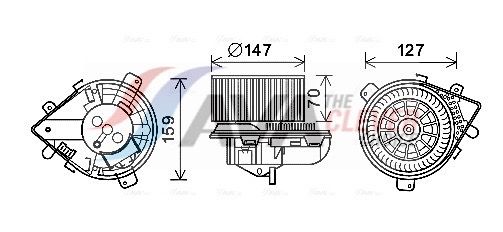 Pulseur d'air habitacle