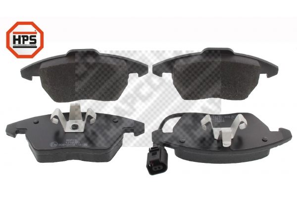 Zestaw klocków hamulcowych, hamulce tarczowe MAPCO 6695HPS