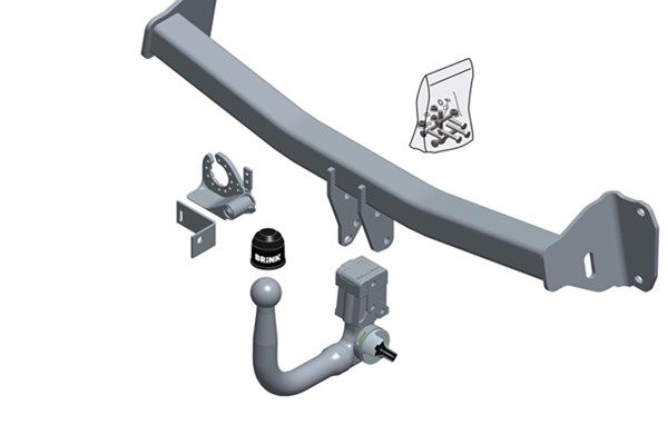 Zestaw zaczepu przyczepy BRINK 651400