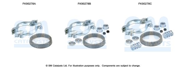 Zestaw montażowy, katalizator BM CATALYSTS FK90278