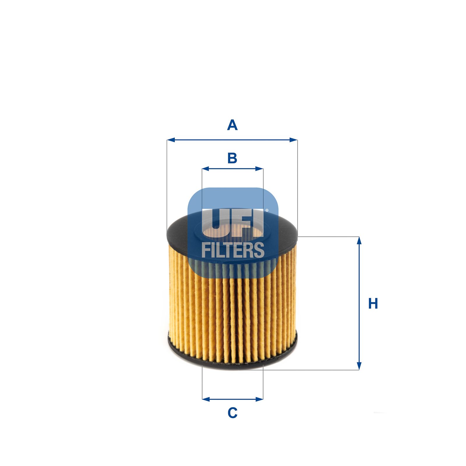 Olejový filter UFI 25.086.00