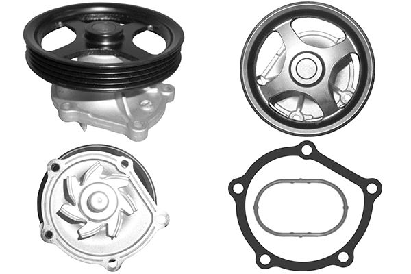 Pompe à eau, refroidissement du moteur