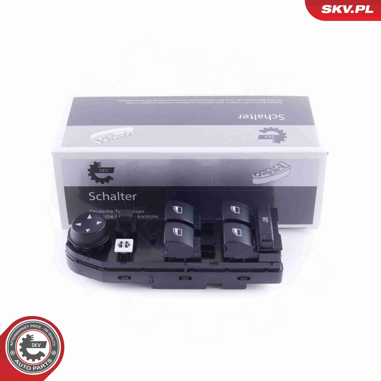 Выключатель, стеклолодъемник