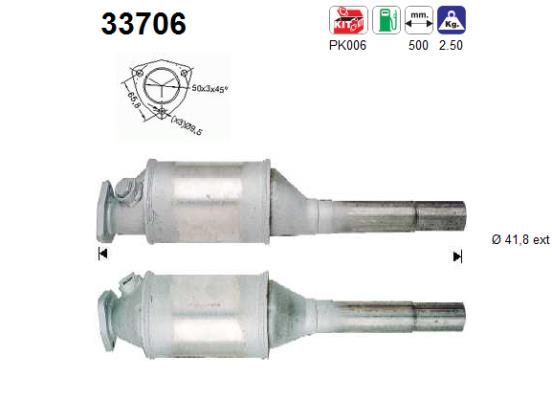 Katalizator AS 6K0131701H