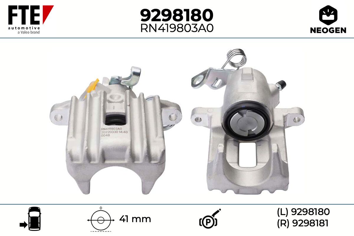 Etrier frana FTE NEOGEN 9298180