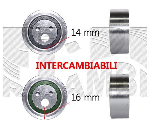 Rolka napinacza, pasek rozrządu CALIBER 56961