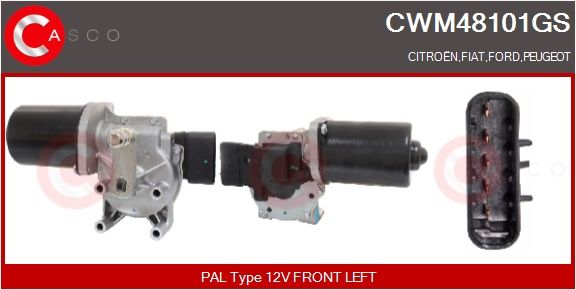 Motor stěračů CASCO CWM48101GS