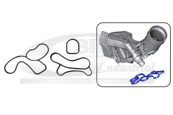 Kit de joints, radiateur d'huile OE BMW 11428591462
