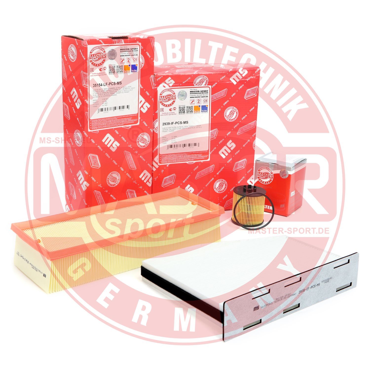 E-shop Filter - Sada MASTER-SPORT GERMANY 450002033