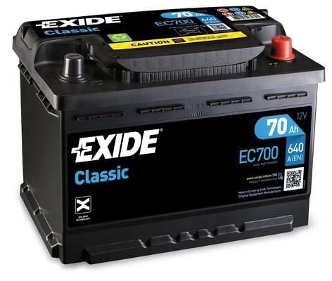 startovací baterie EXIDE EC700