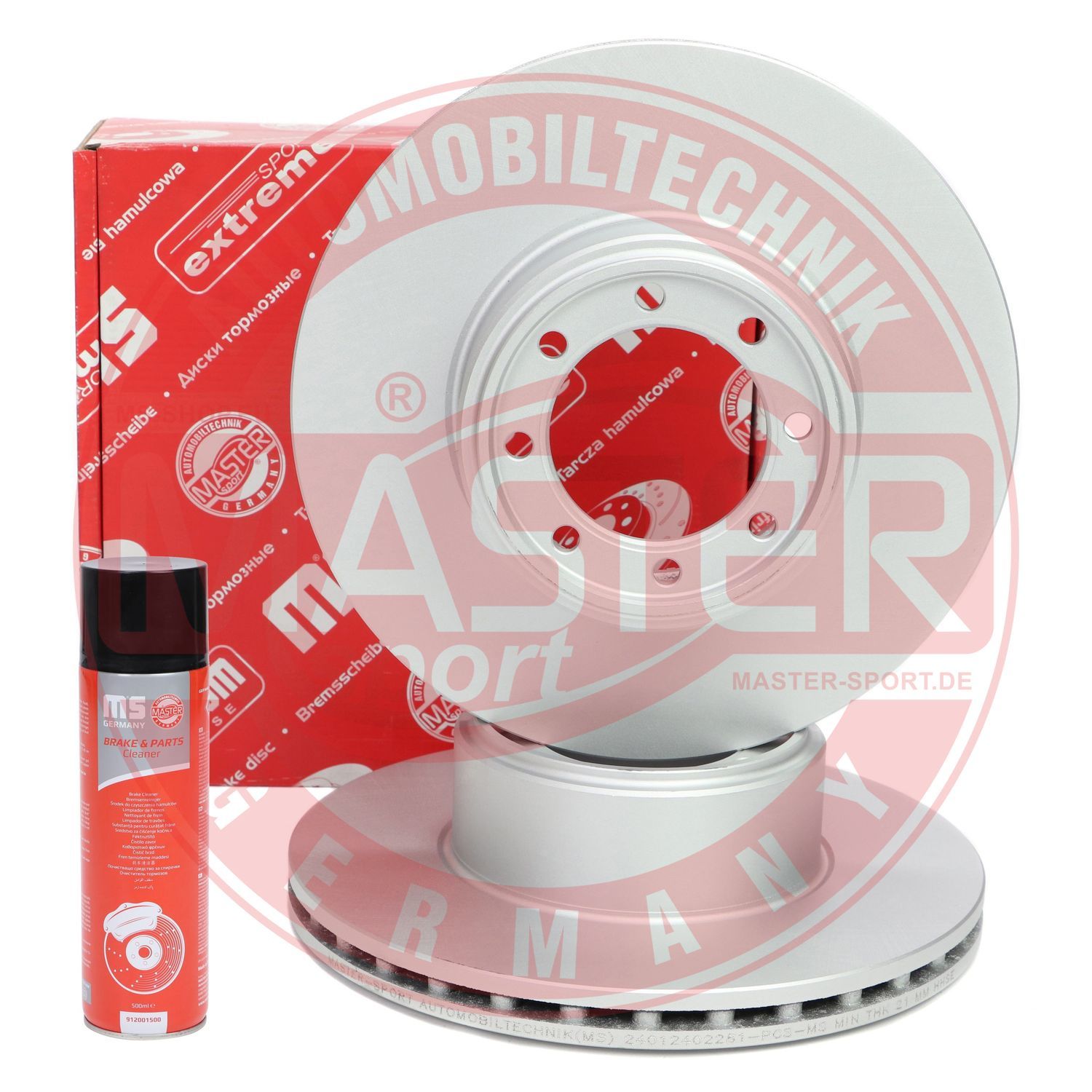 Tarcza hamulcowa MASTER-SPORT GERMANY 24012402281PR-SET-MSP