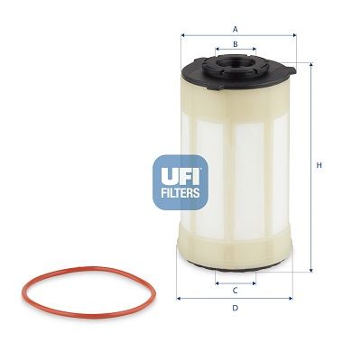 filtru combustibil UFI 26.H2O.07