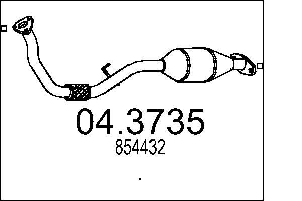Katalizator MTS 04.3735