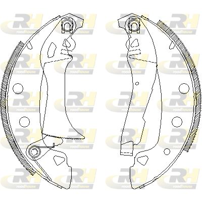 Szczęka hamulcowa ROADHOUSE 4017.00