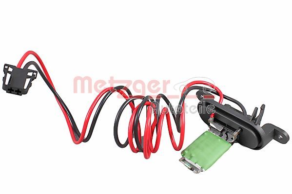 Opornik, wentylator wewnętrzny METZGER AUTOTEILE 0917366