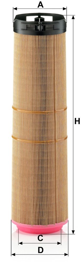 Levně Vzduchový filtr MANN-FILTER C 12 178