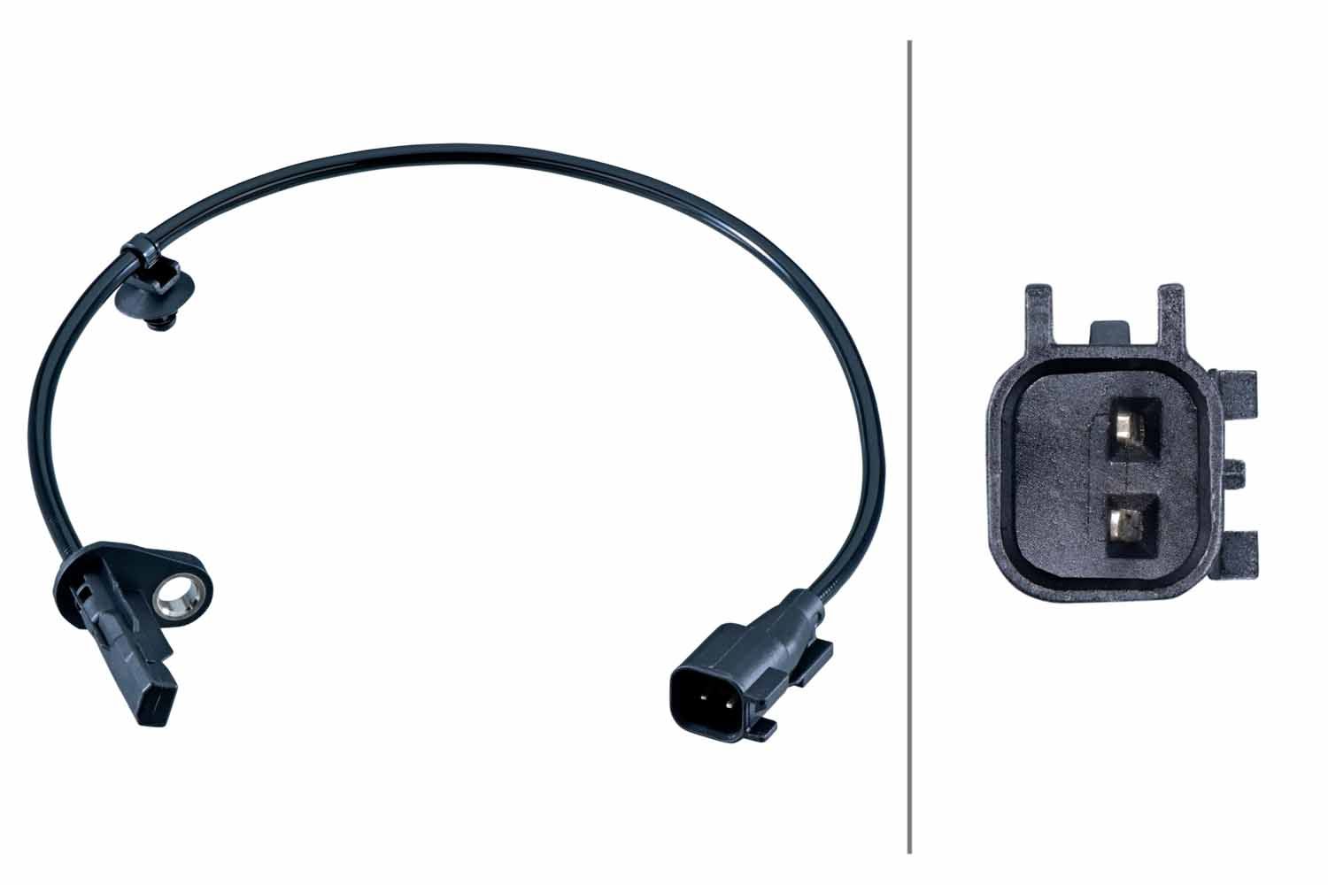 Czujnik, prędkość obrotowa koła HELLA 6PU358252-461