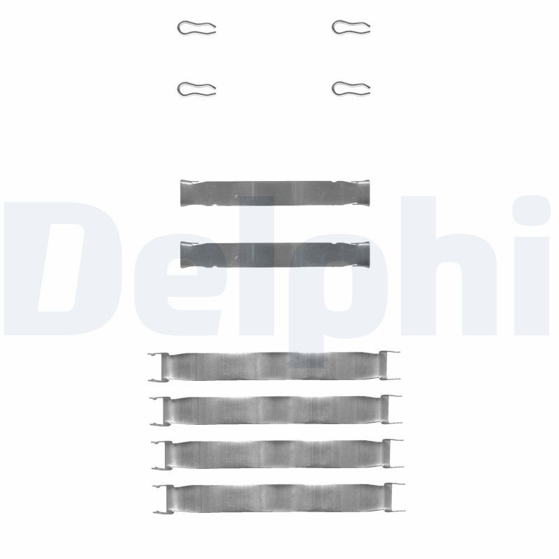 Sada příslušenství, obložení kotoučové brzdy DELPHI LX0019