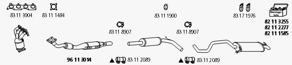 Układ wydechowy HJS SE_192