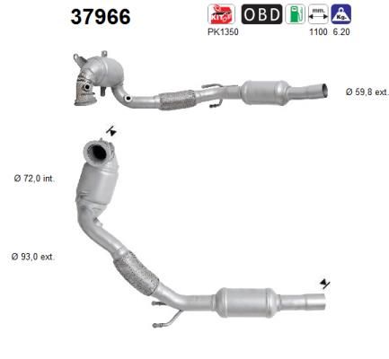 Katalizator AS 5Q0254504M