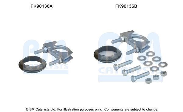 Zestaw montażowy, katalizator BM CATALYSTS FK90136