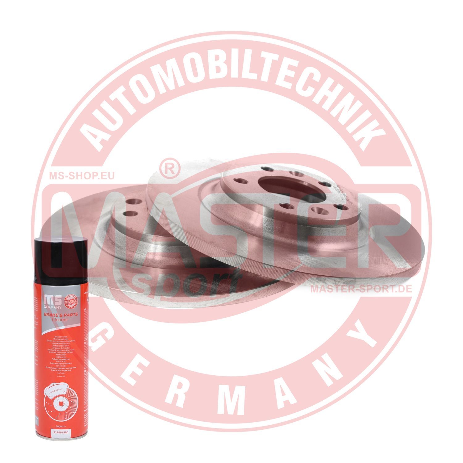 Tarcza hamulcowa MASTER-SPORT GERMANY 24011201621-SET-MSP