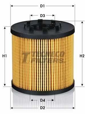 Filtr oleju TECNECO FILTERS OL0225E