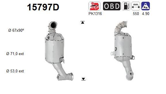 Katalizator AS 15797D