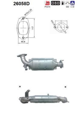 Katalizator AS 26058D